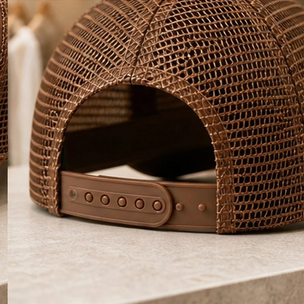 ALO Yoga Classic Brown Athletic Style Mesh Cap